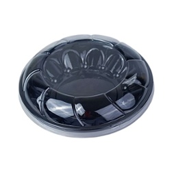 G-25I PLATO NEGRO 500ML C/TAPA X UNID.