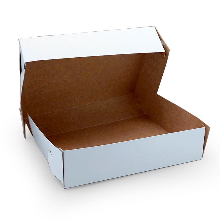 CAJA MASAS 1/2K BLANCA 23X18X6 XUNIDAD