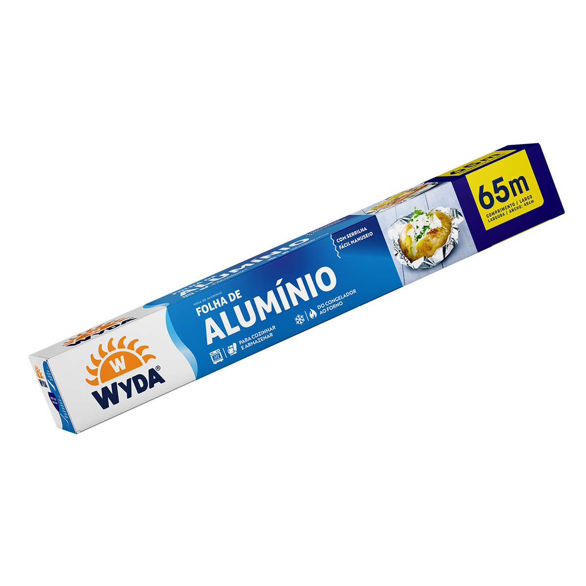 ROLLO ALUMINIO R-45B(0.45x65mts.)X UNID.