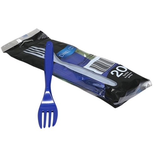 TENEDOR AZUL X20 D91202052P