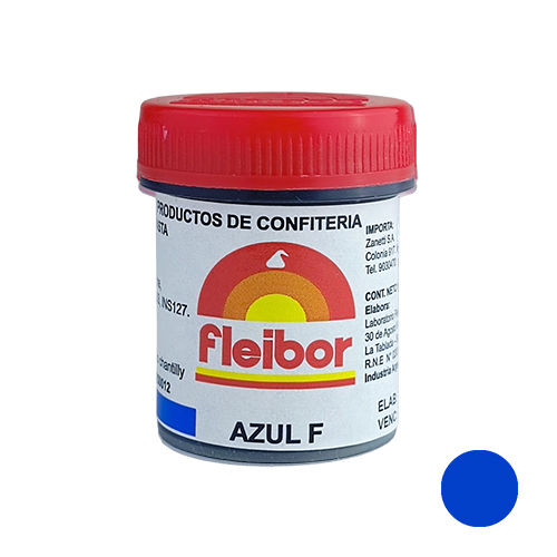 COLORANTE PASTA FLEIBOR 15G.AZUL F **