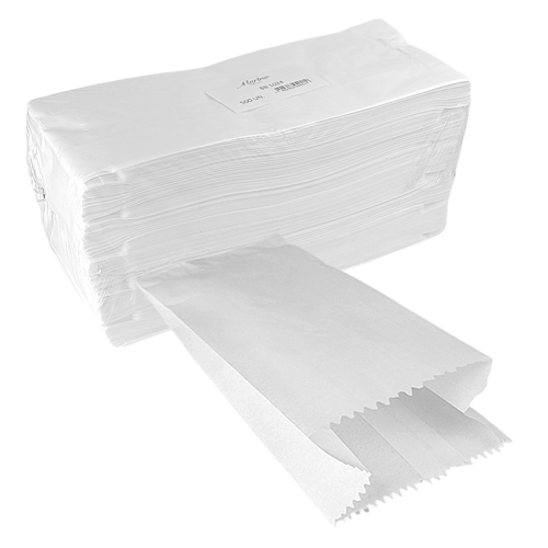 BOLSA PAPEL BLANCA 10X24 BB1024 X500