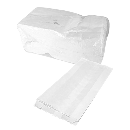 BOLSA PAPEL BLANCA 13X28 BB1328 X500