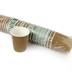 VASO PAPEL DARNEL 8OZ MOCA X25