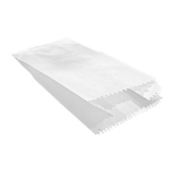 BOLSA PAPEL BLANCA 10X19 BB1019 XUNIDAD