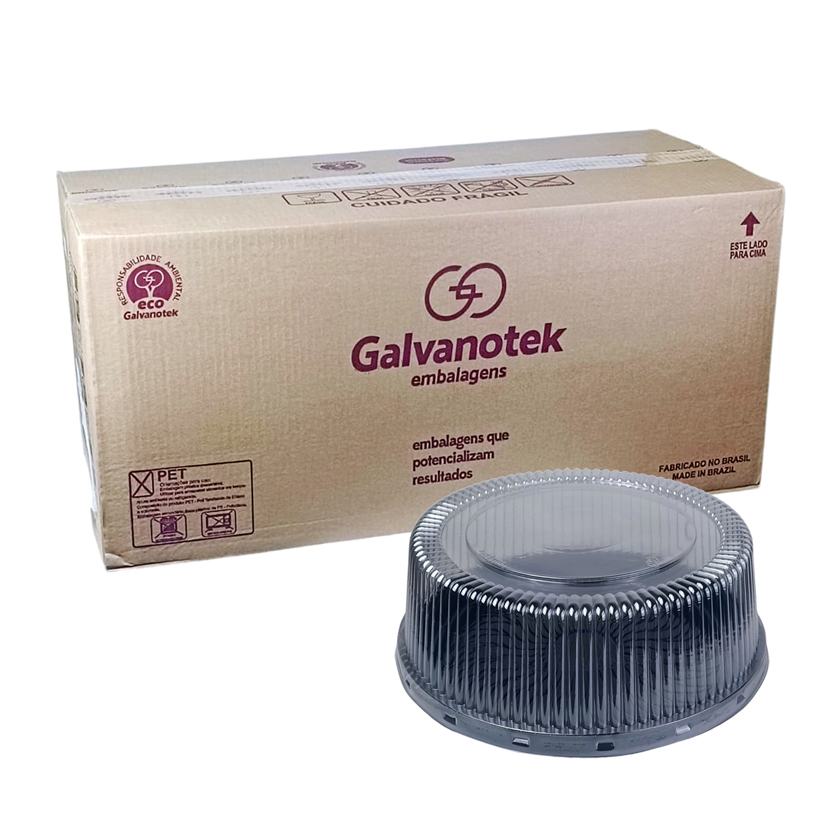 TORTERA PET G-56MM CAJA X50