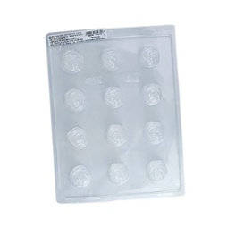 PLACA SIMPLE COD.24 BOMBON ROSA X UNID