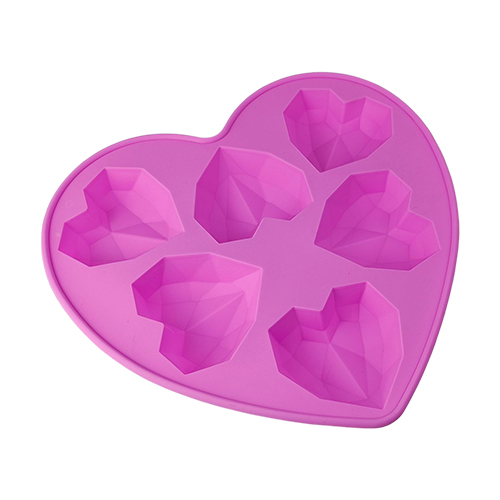 MOLDE SILICONA CORAZON X6 1008-29 X UNID