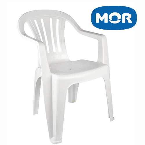 SILLON PLASTICO MOR BLANCO(15151101)XUNI