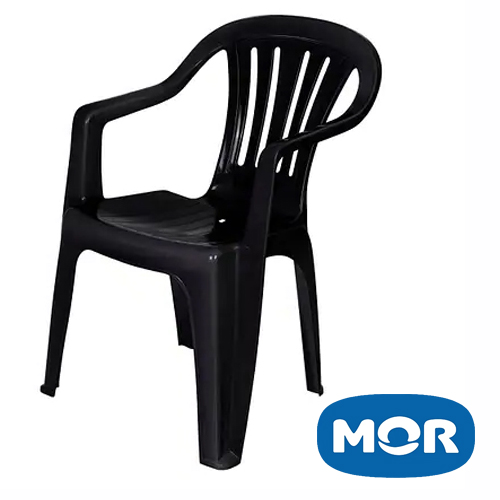 SILLON PLASTICO MOR NEGRO(15151104)XUNID