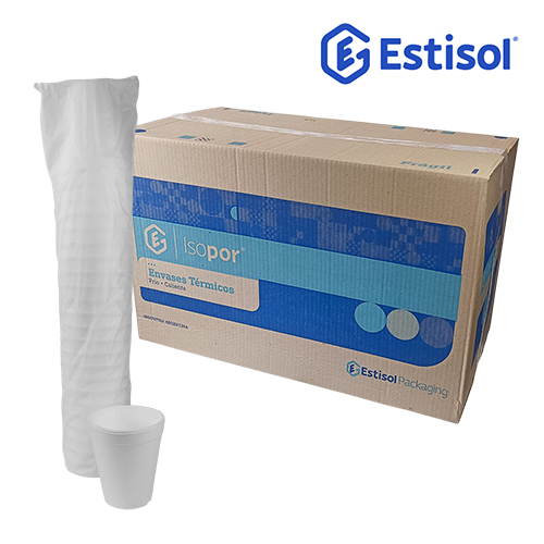 VASO ESPUMA 10D-VT300 ESTISOL CAJA X1000