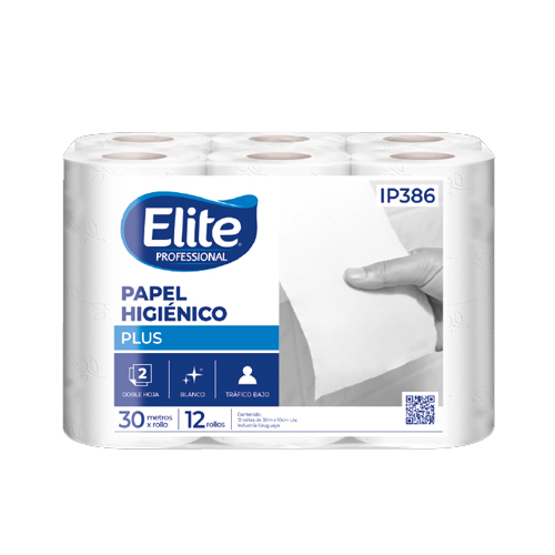 PAPEL HIG.ELITE PLUS DH 12X30MT X UNID.